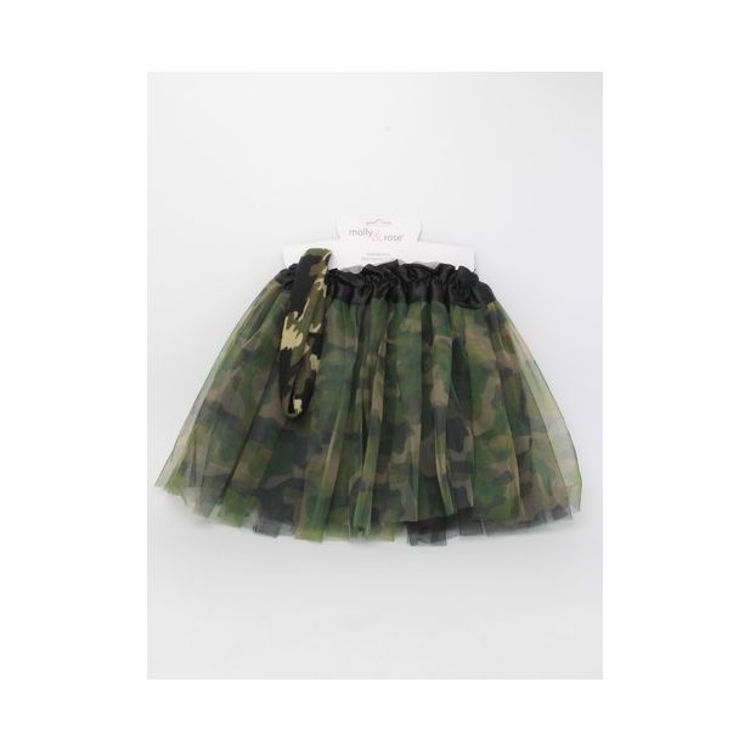 Picture of 7659 CHILD SIZE CAMOUFLAGE TUTU AND MATCHING BANDEAU SET